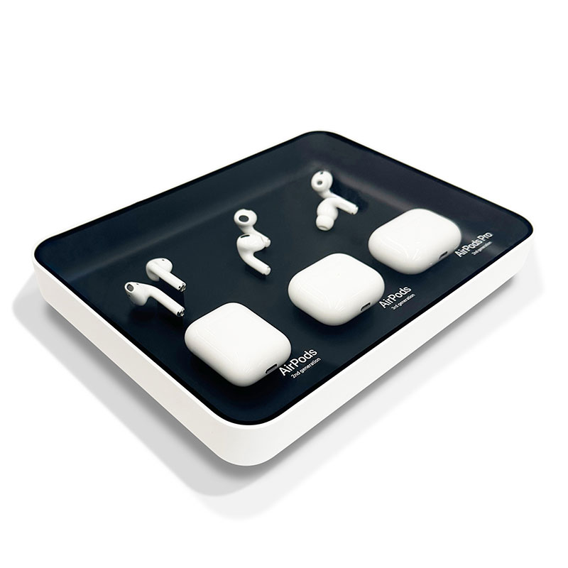 Casella di visualizzazione degli auricolari per AirPods
