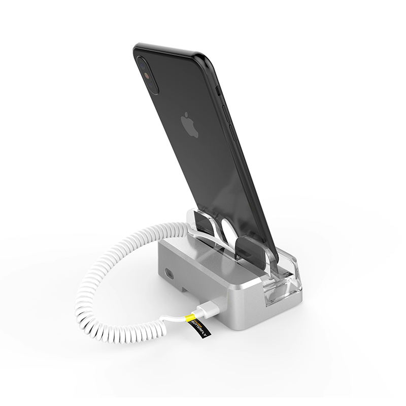 Stand di visualizzazione antifurto per la sicurezza del telefono cellulare