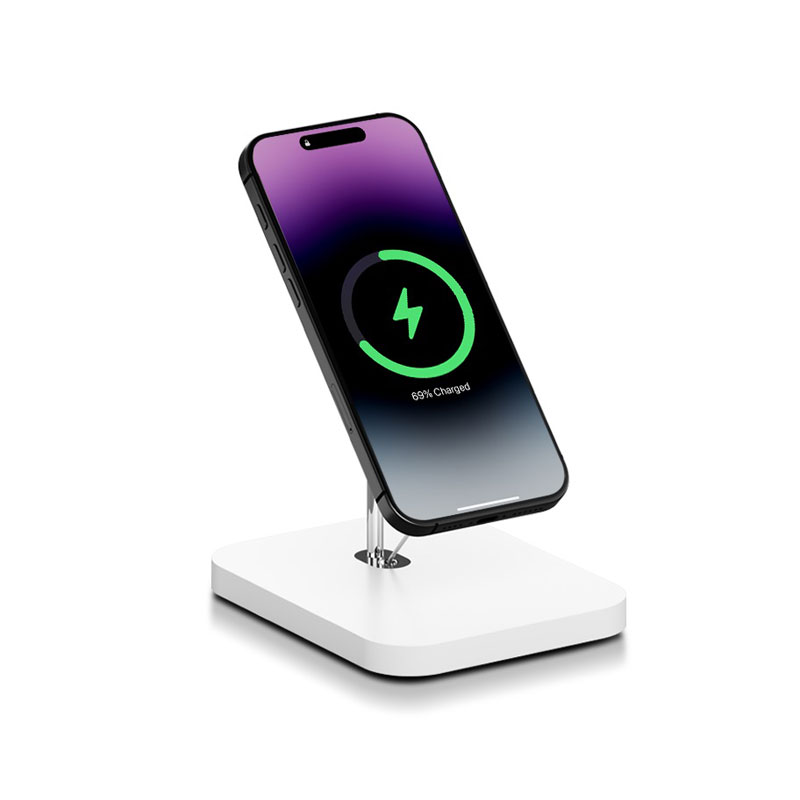 Supporto per l'aspirazione magnetica di ricarica wireless per cellulare
